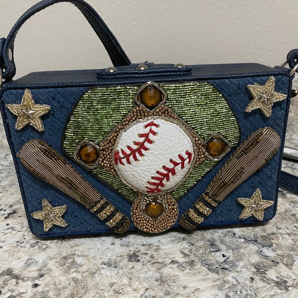 Mary Frances NWT baseball purse